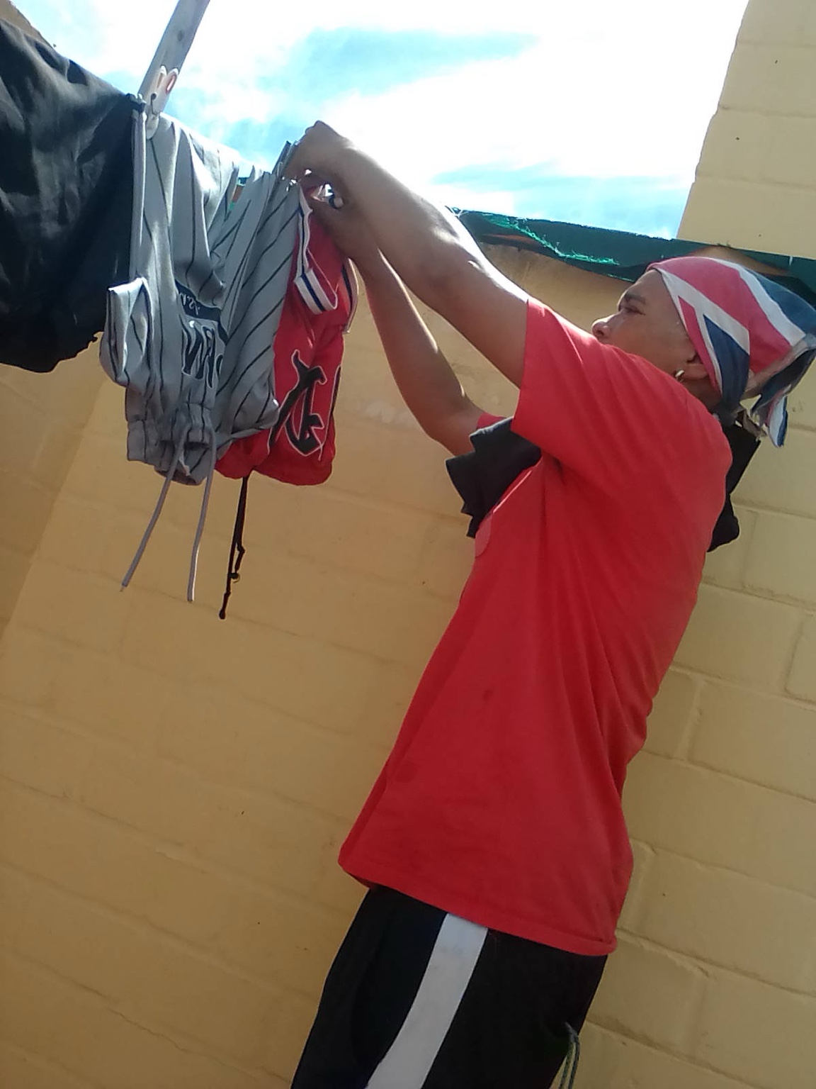 Orderly lines and spotless clothes